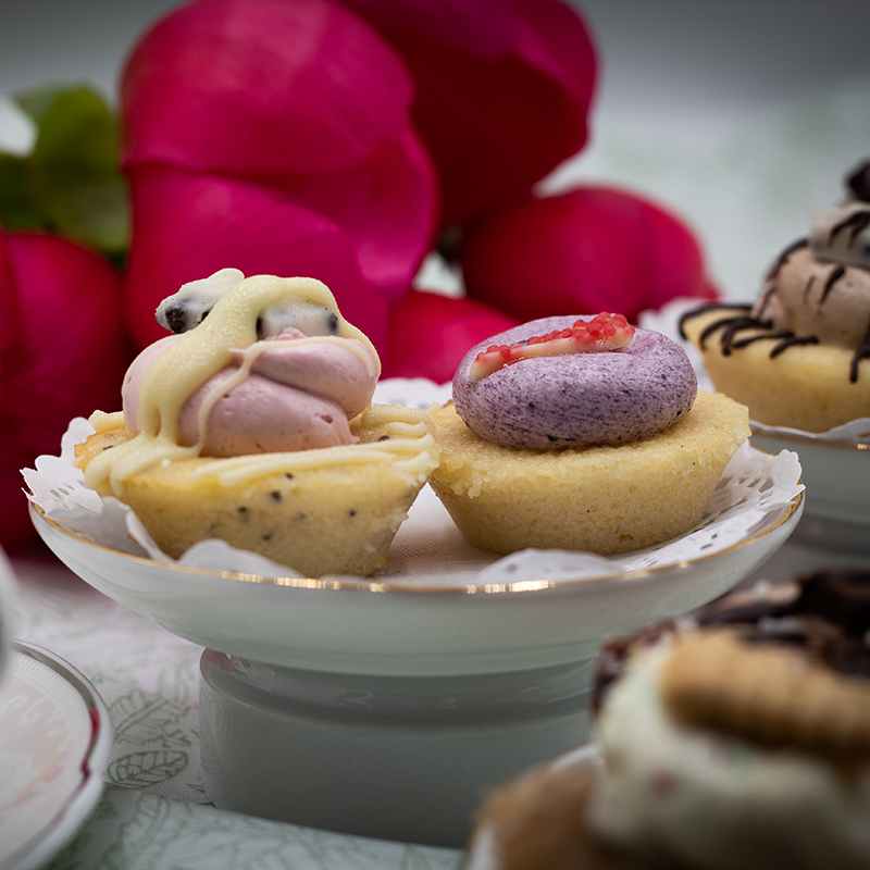 Sommerliche Mini-Cupcakes für die perfekte Grillparty